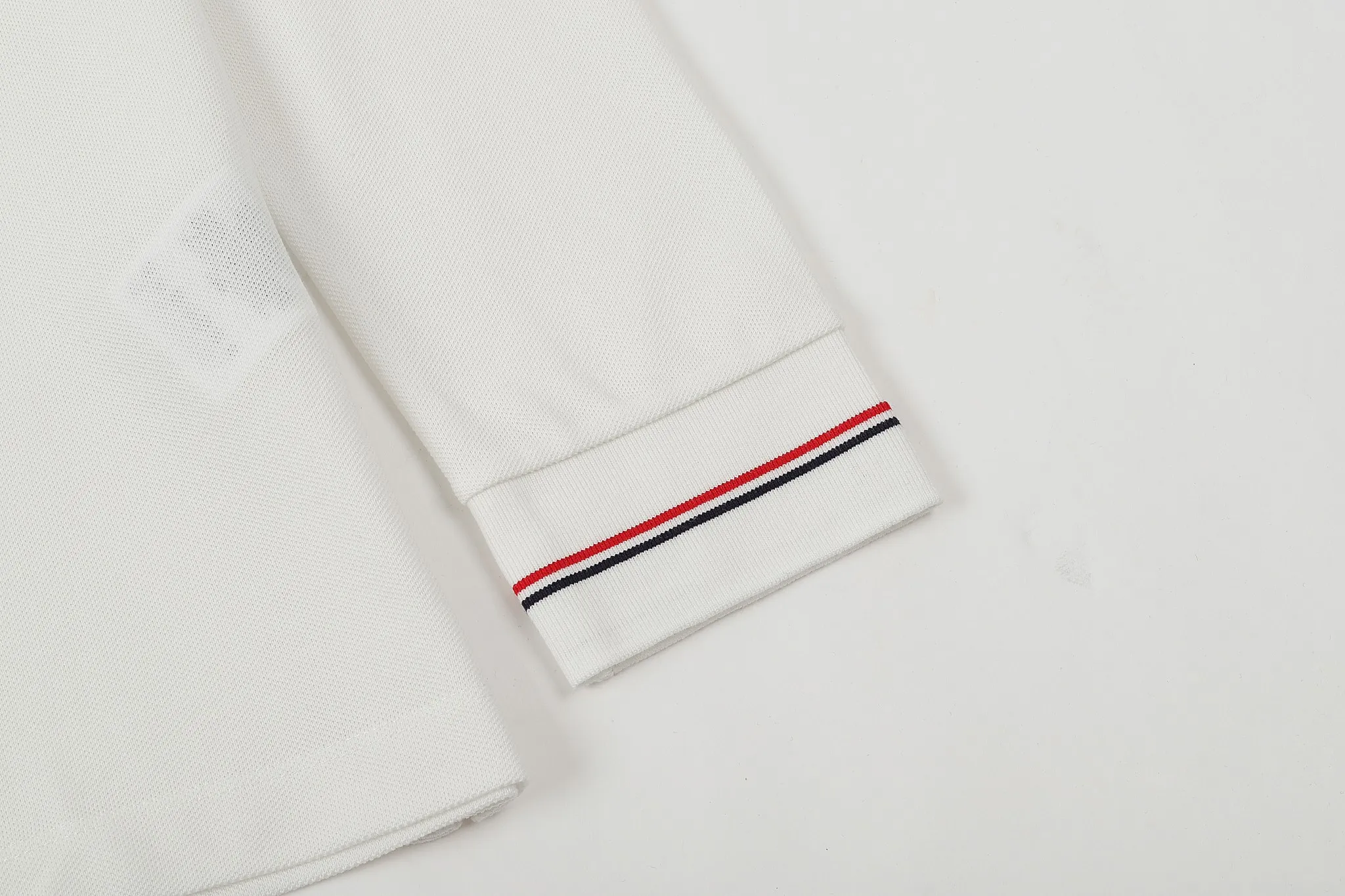 MONCLE *2024AW POLONew Arrival Classic Logo ， Classic ， ， ， 💯 ， ， 100% ， ：Black White Blue Size：M-XXL
